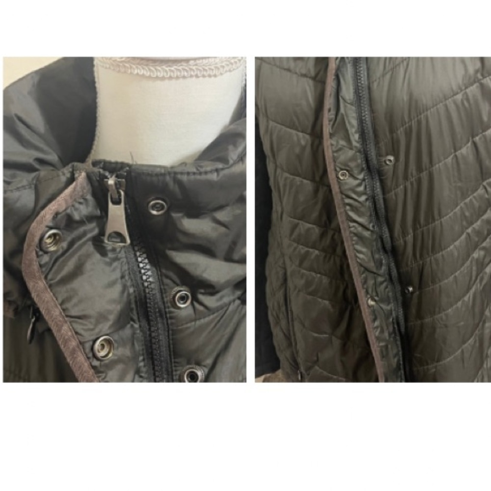 Marc New York Andrew Marc Olive Green Full Zip Puffer Jacket - Size XXL - Picture 3 of 12
